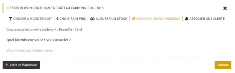 Le fournisseur est