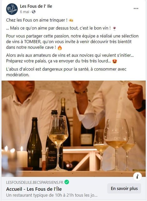 déguster une nouveauté.