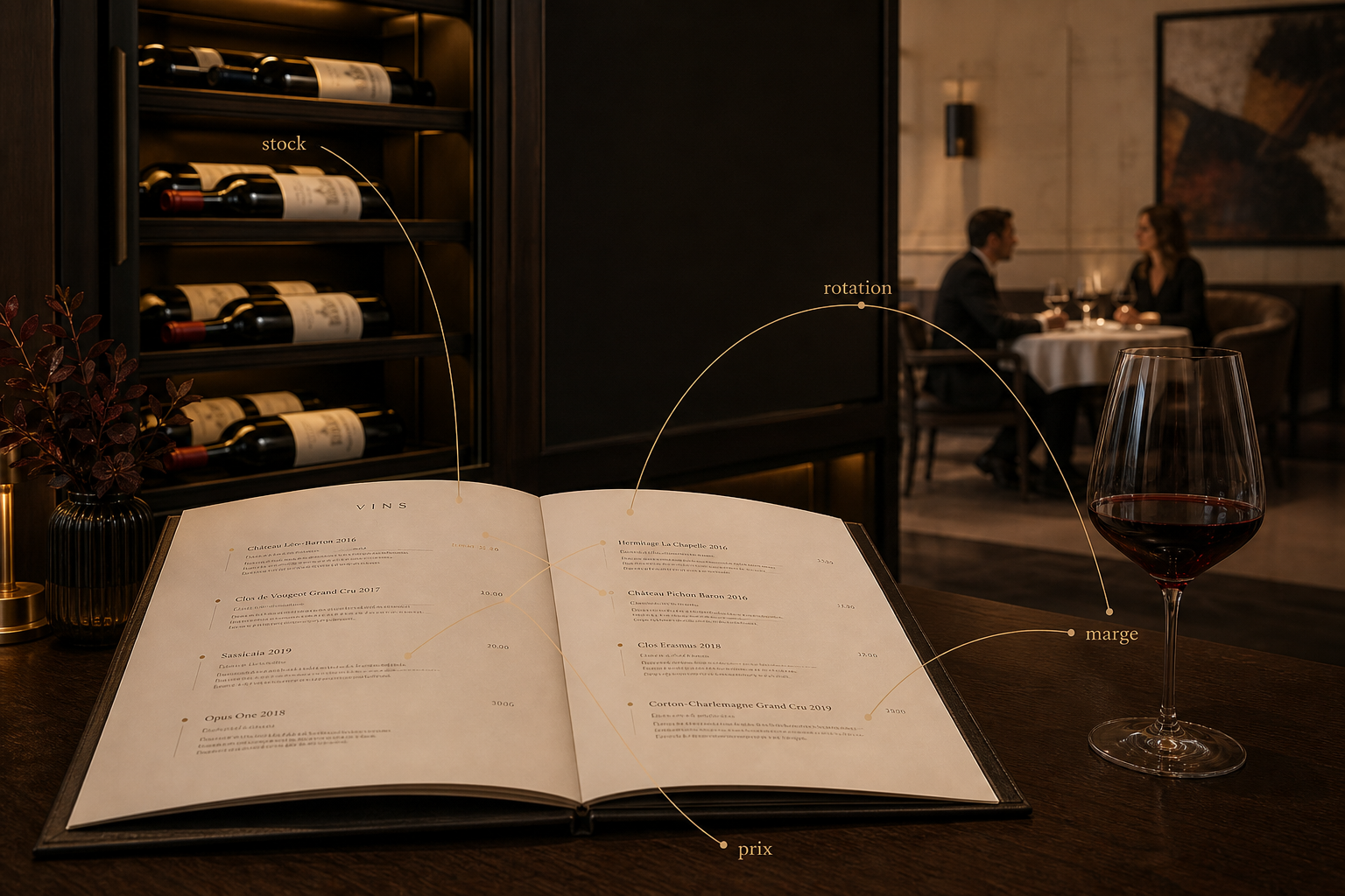 Carte des vins au restaurant : séduire les clients ne suffit plus