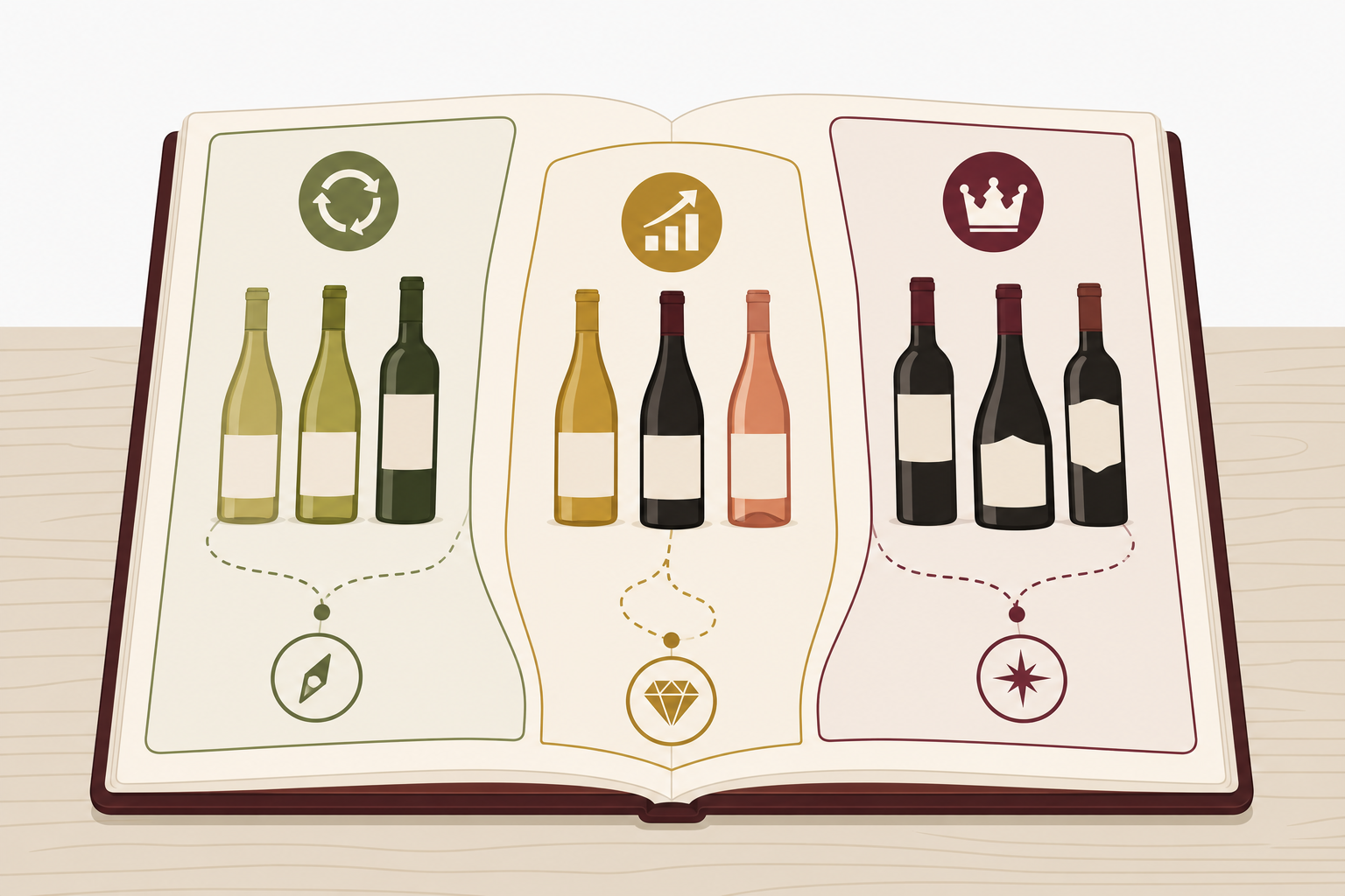 Carte des vins : pourquoi le bon prix n’est pas toujours le plus élevé